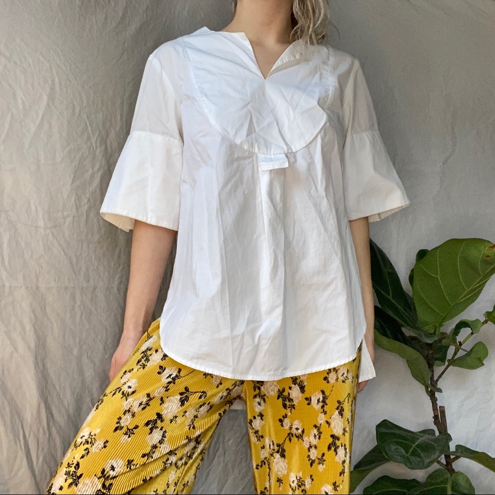 White Cotton Blouse